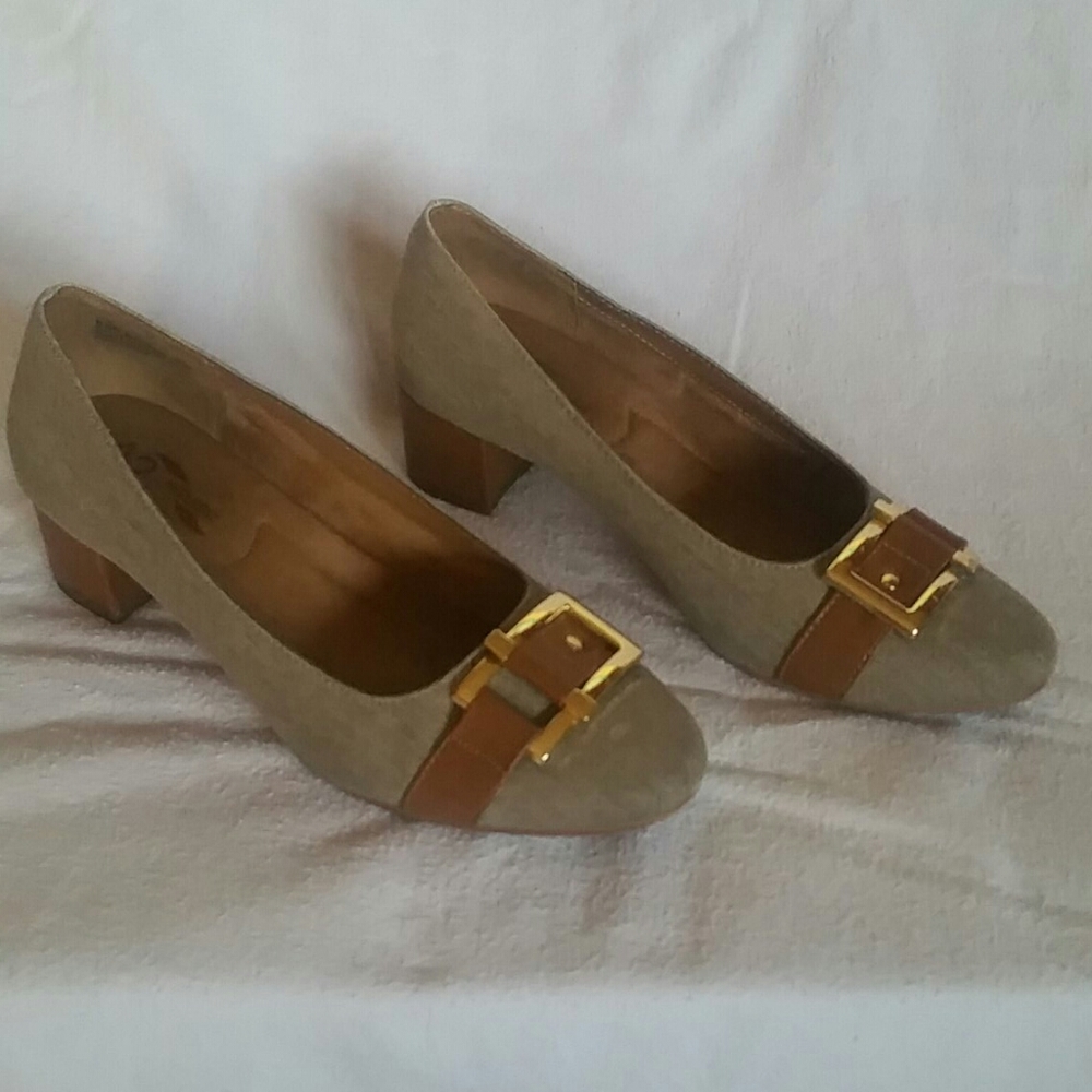 Tweed & Buckle Heels